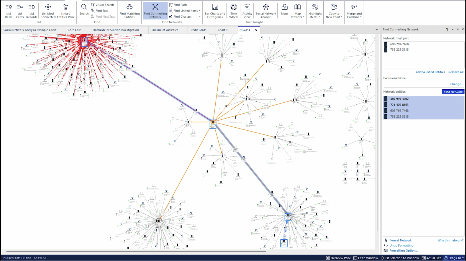 Find Connecting Network