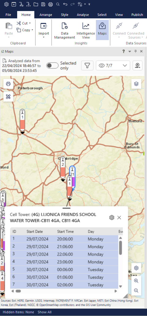 Maps View