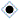 A diamond with a circle in the middle