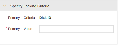 The EMS prompt for the locking code of a License Manager