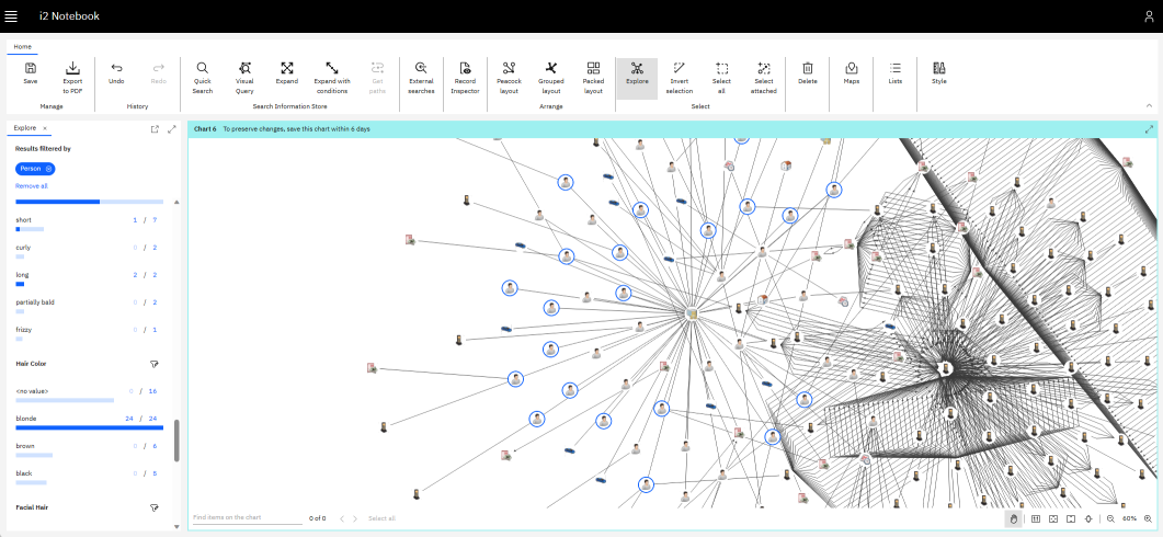 Explore in i2 Notebook