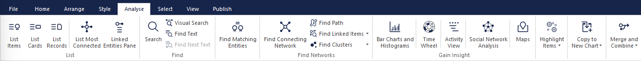 Updated user interface