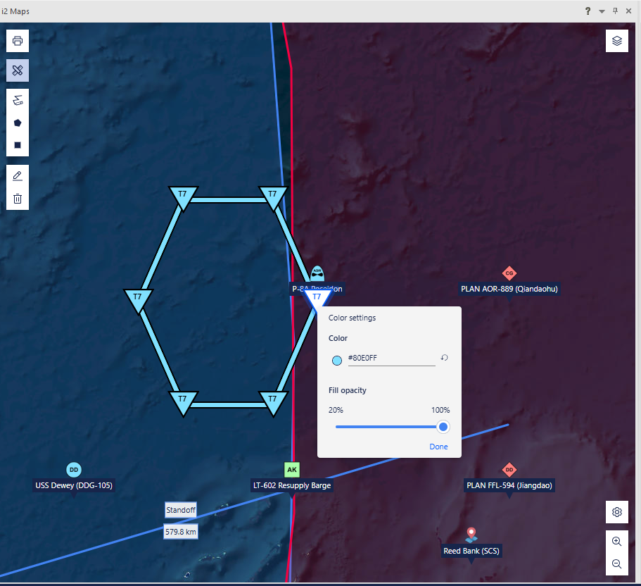 Color settings dialog