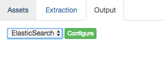 Cluster configuration output