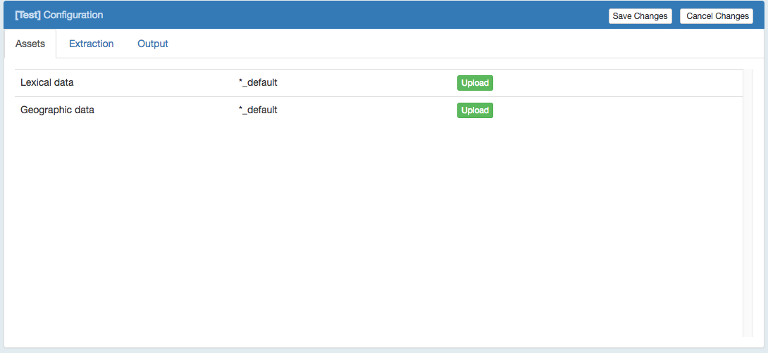 Cluster configuration