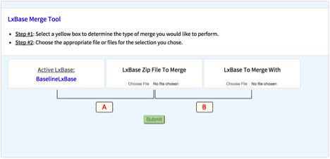 LxBase Merge Tool