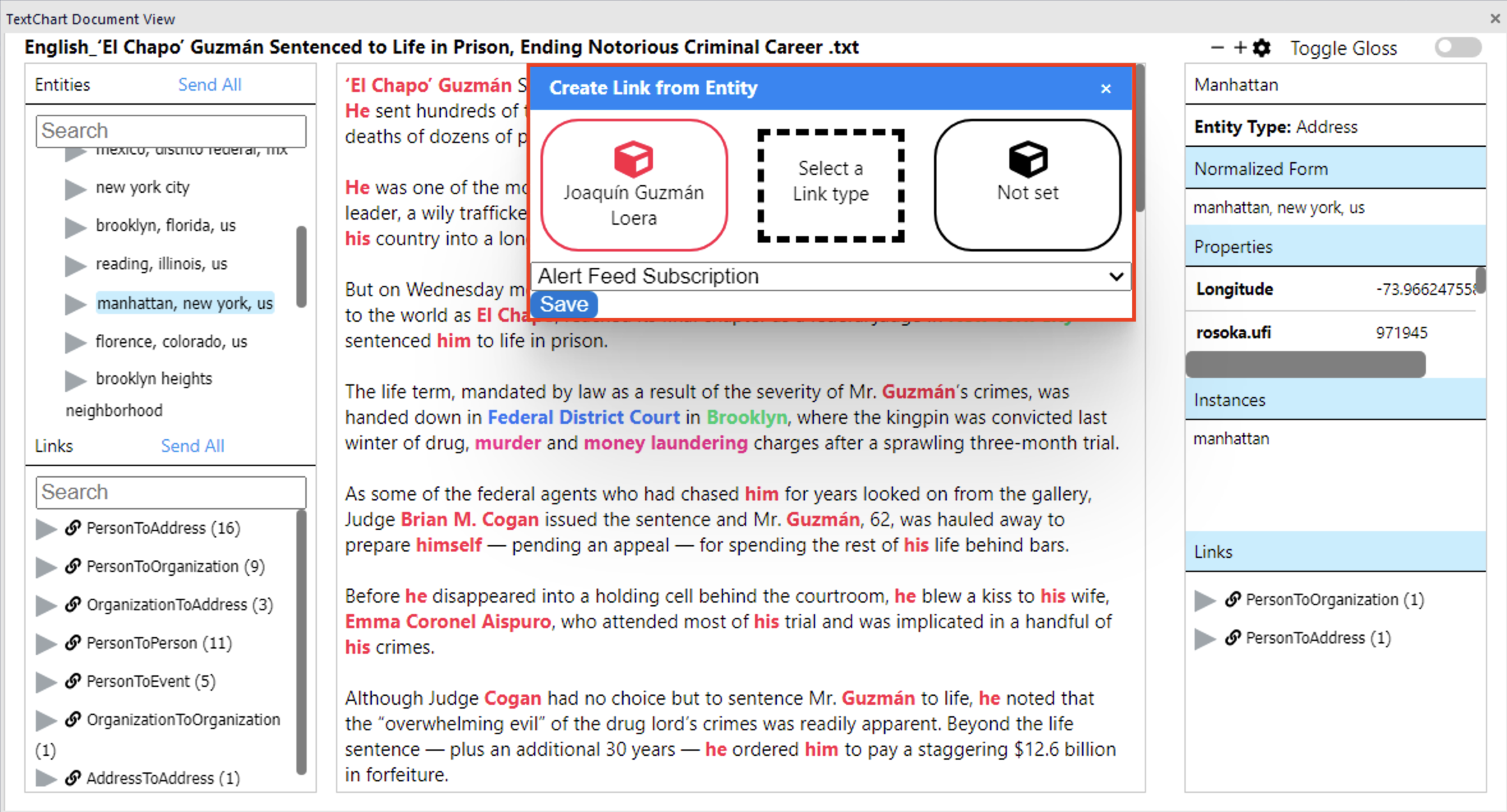 Tag Link Tool from end