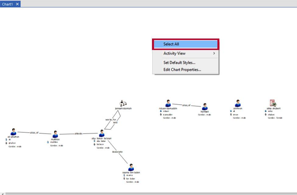 Analyst's Notebook Select All