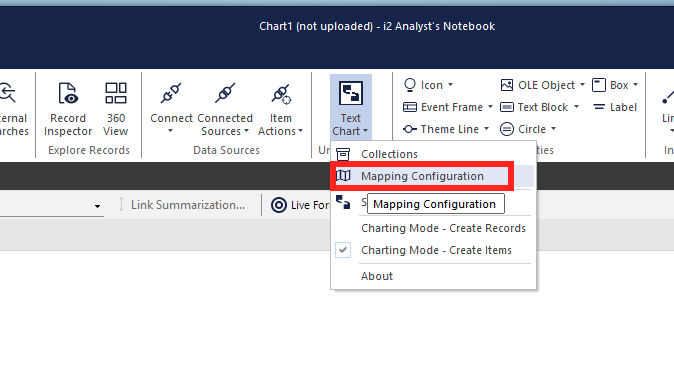 Mapping Configuration command