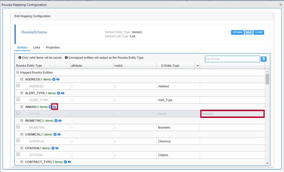 Type extraction disabled