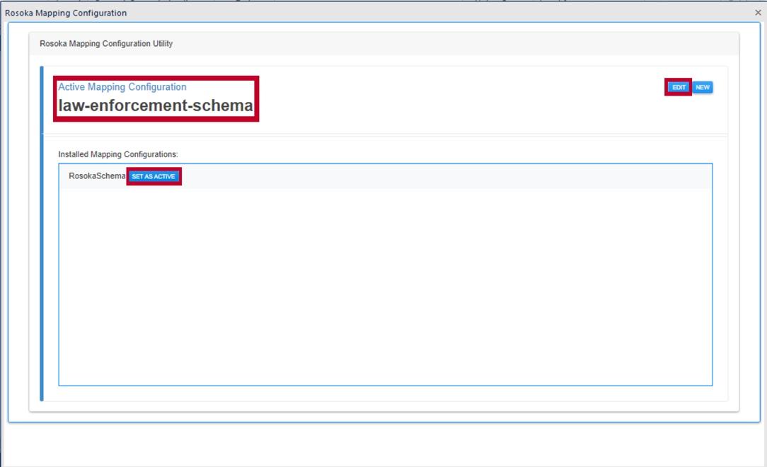 Mapping Configuration new mapping
