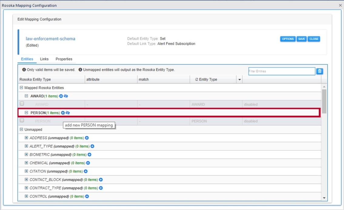 Add mapping for same type