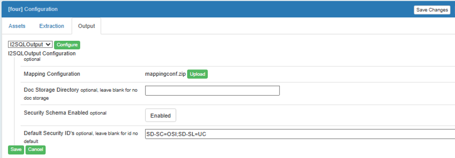 Default Security Ids