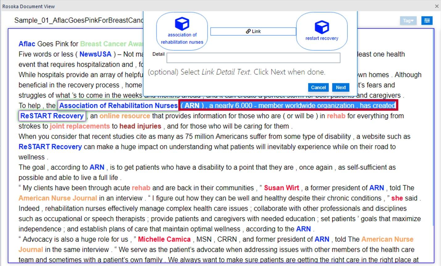 Tag Link Tool predicate